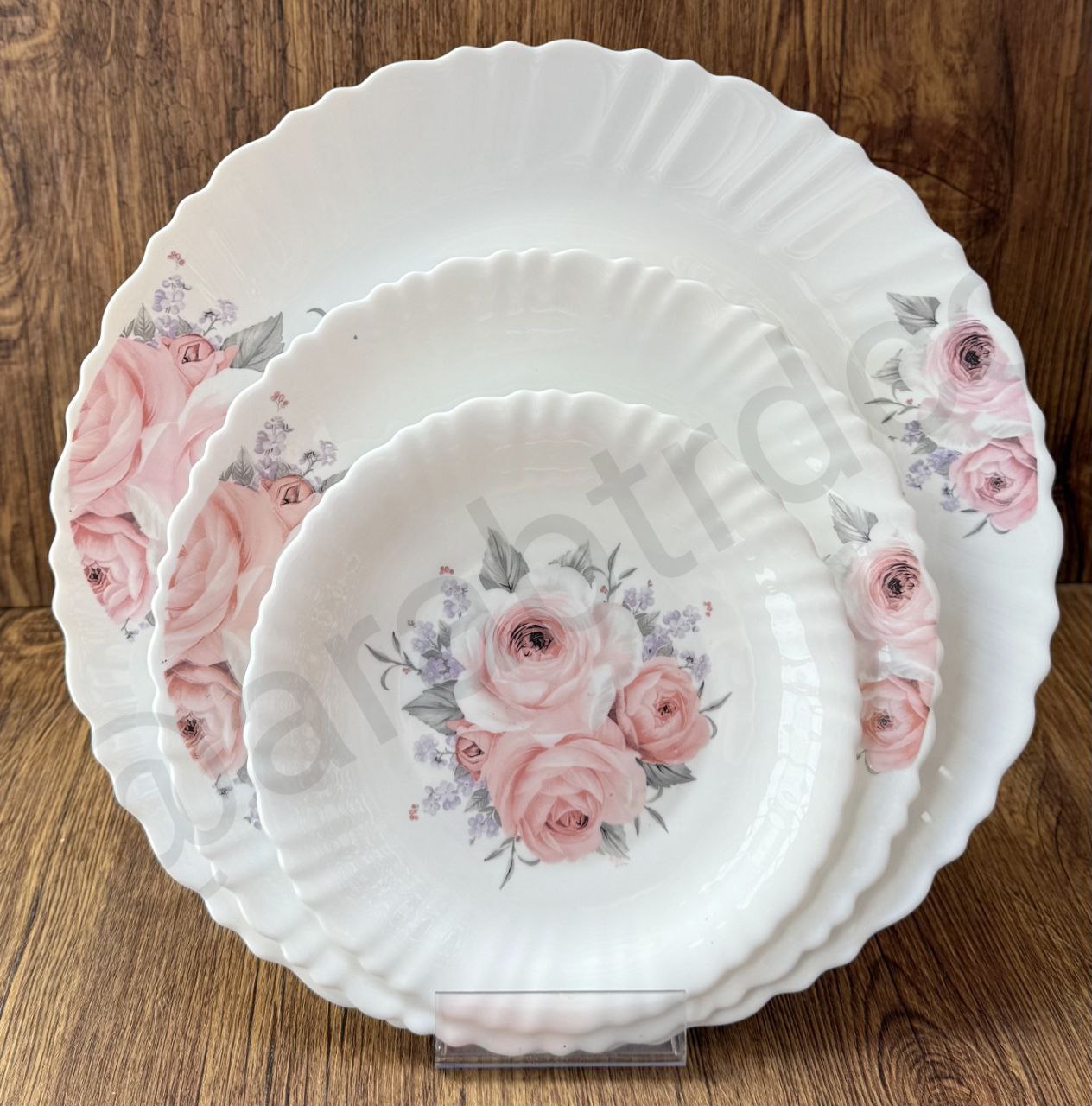 سرویس 25 پارچه آرکوپال طرح تیلار صورتی