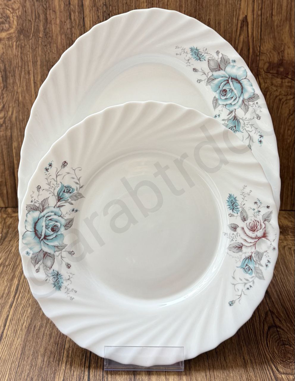 سرویس 25 پارچه آرکوپال طرح گلوریا سبز