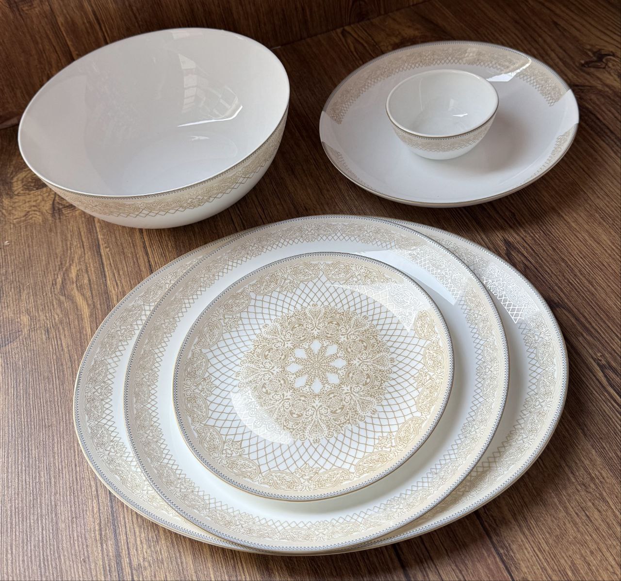 سرویس 26 آرکوپال طرح ملیکا نقره ای