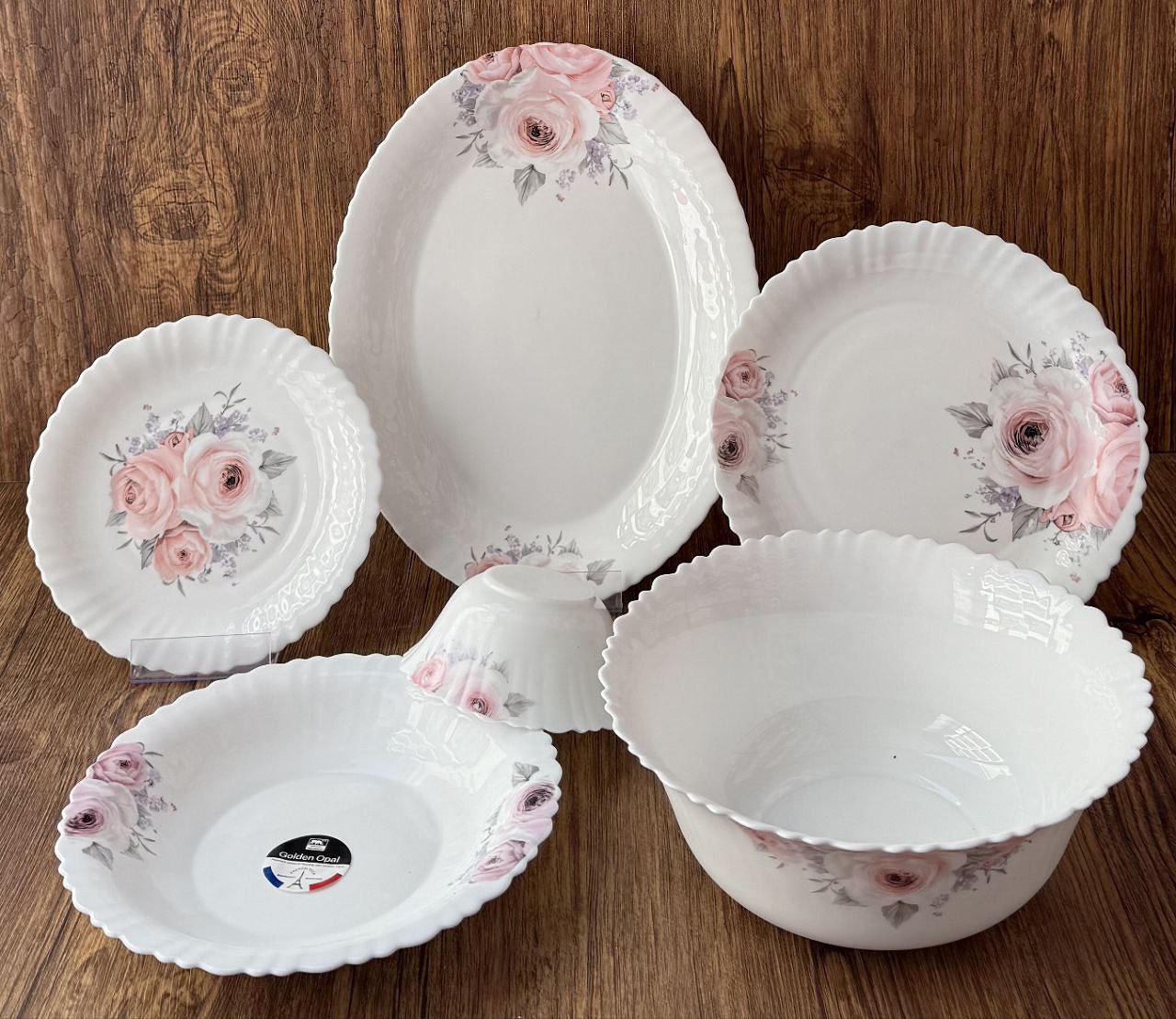 سرویس 26 پارچه آرکوپال تیلار صورتی