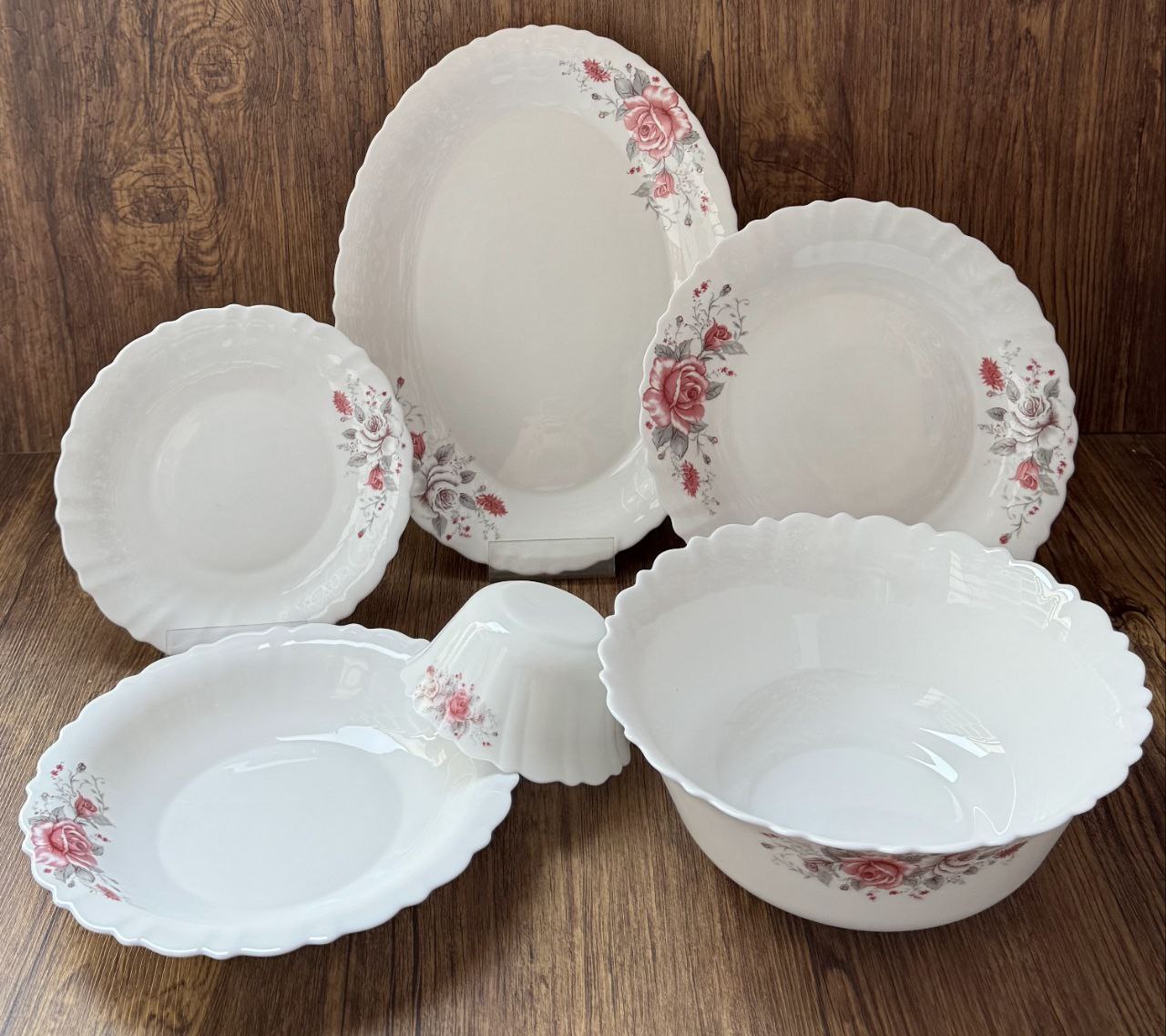 سرویس 26 پارچه آرکوپال گلوریا صورتی