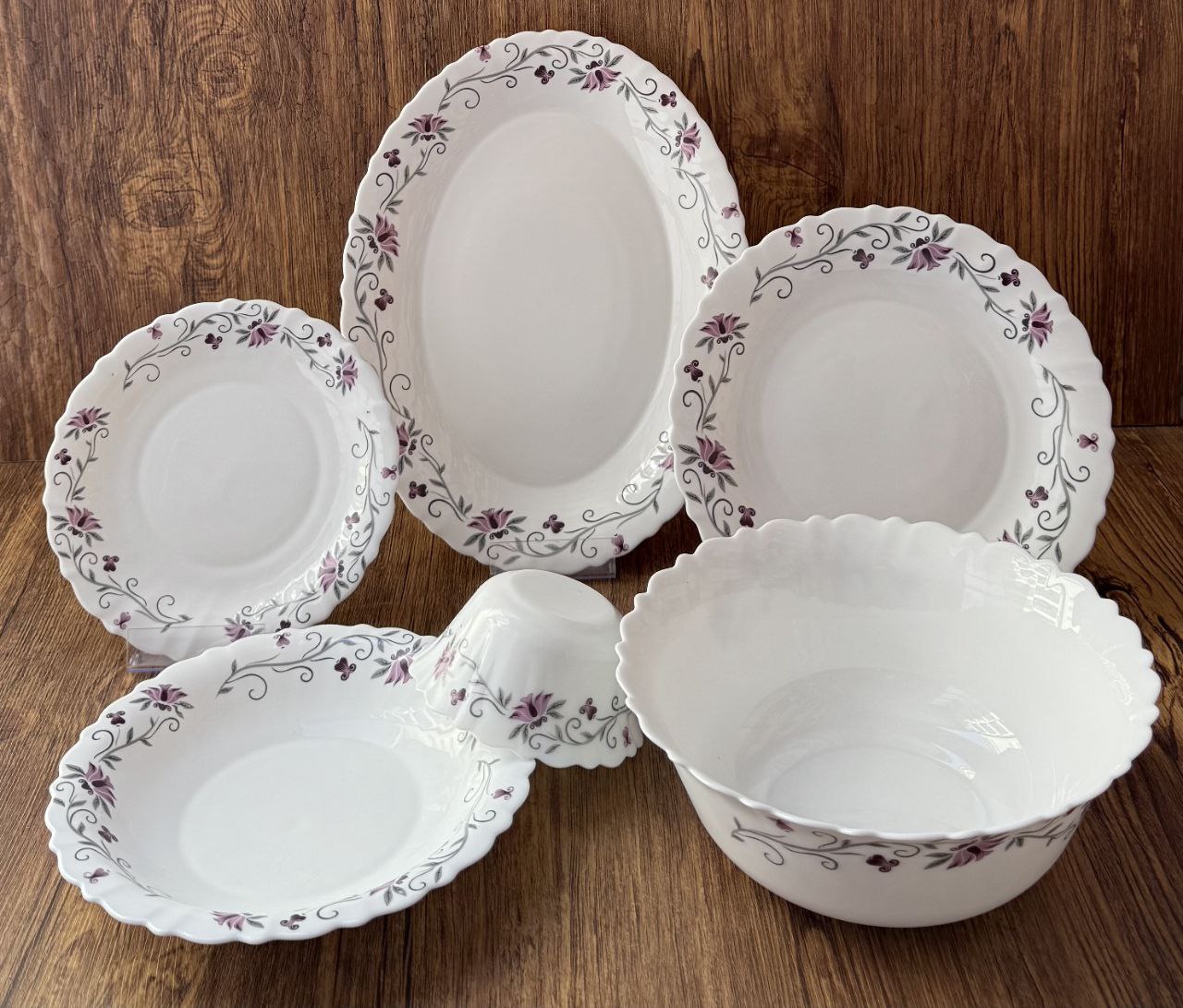 سرویس 26 پارچه آرکوپال لیندا صورتی