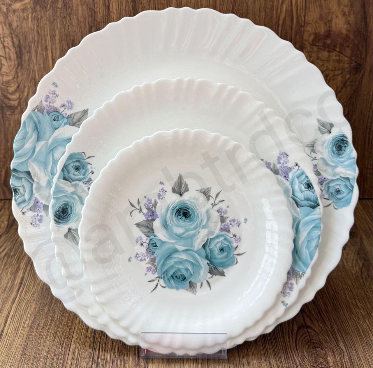 سرویس 25 پارچه آرکوپال طرح تیلار سبز